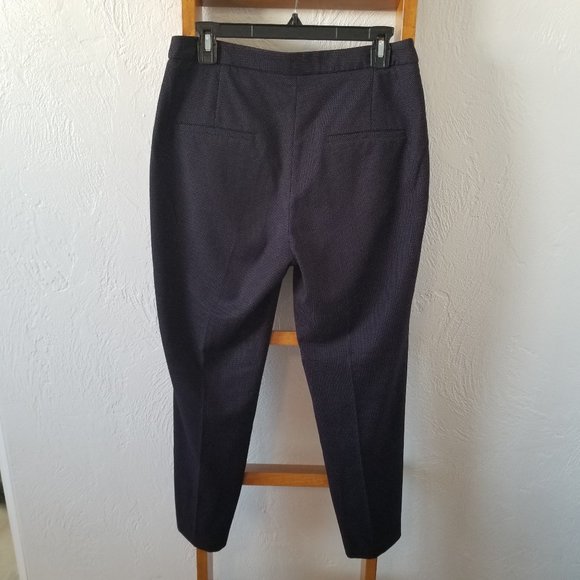 H&M Navy and White Trousers Size 8 - Picture 8 of 8